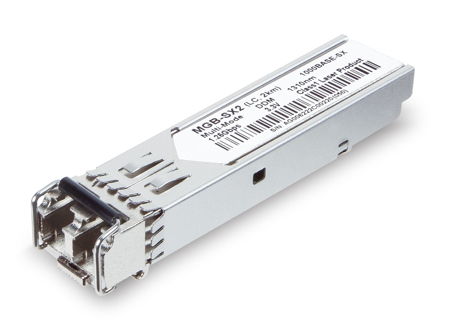 Planet MGB-SX2 1000BASE-SX Mini-GBIC Transceiver optique a fibre 2km 10 pieces