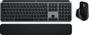 Logitech MX Keys S Combo for Mac clavier Souris incluse maison/bureau Bluetooth QWERTZ Allemand Gris