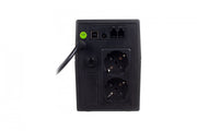 Digitus DN-170064 alimentation d'énergie non interruptible Interactivité de ligne 0,8 kVA 480 W 2 sortie(s) CA