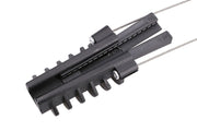 Extralink ANCHORING CLAMP PA6-9 range-câbles et serre-câbles Noir, Acier