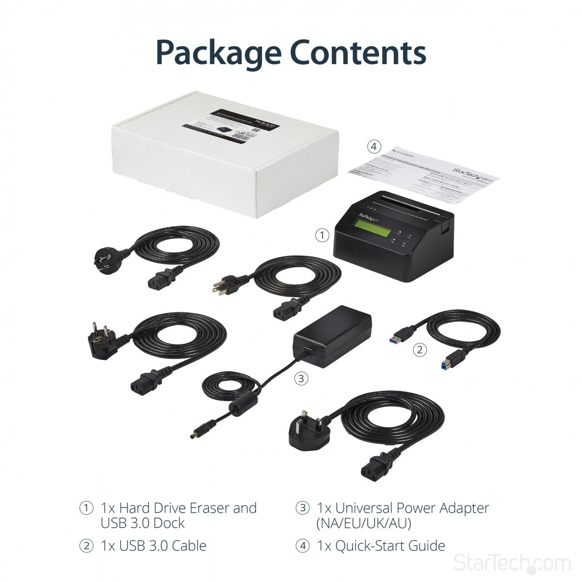 USB 3.0 Standalone Drive Eraser+Dock