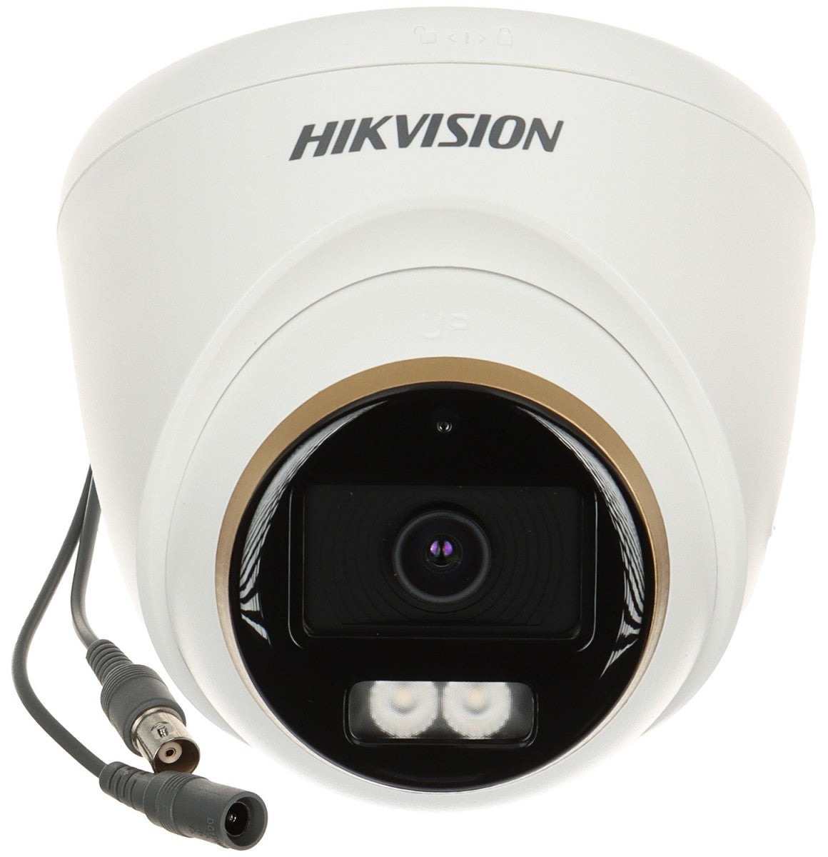 Hikvision DS-2CE72KF3T-LE(2.8mm) Caméra Turret Fixe 3K ColorVu a Double Éclairage PoC