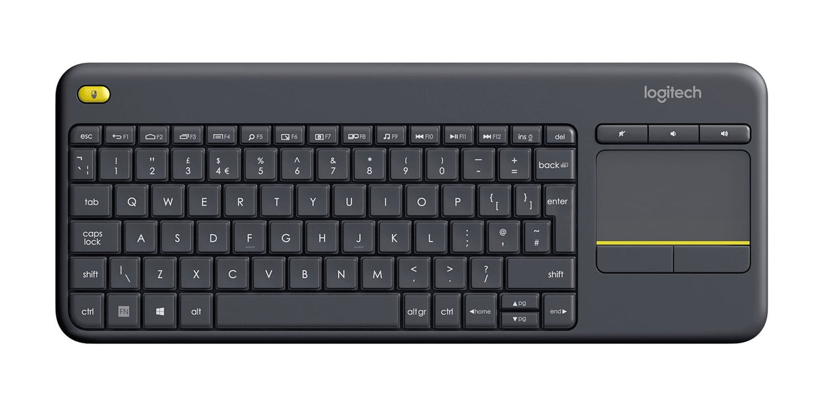 Logitech 920-007119 K400 Plus Clavier sans fil avec pavé tactile