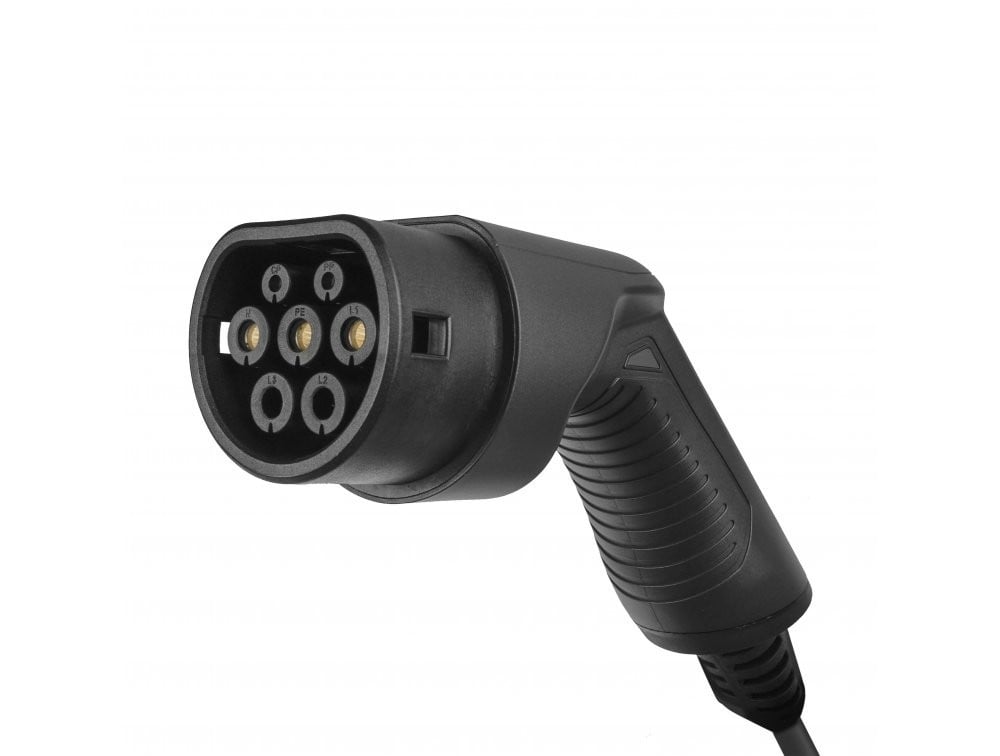 Chargeur Wallbox Green Cell EV Powerbox 22KW avec câble de type 2 (6M)