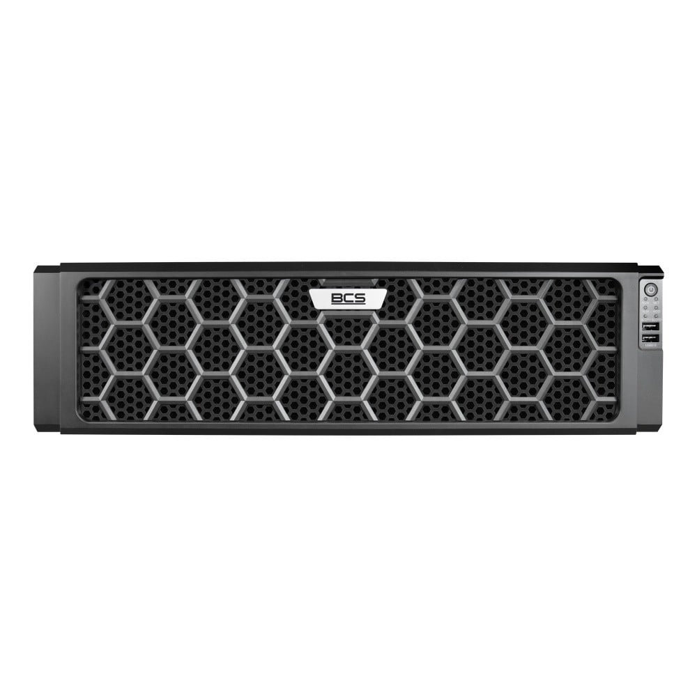 BCS BCS-P-NVR6416R-8KR Enregistreur IP 64 canaux 32MP avec prise en charge de 16 disques durs et HDMI 8K
