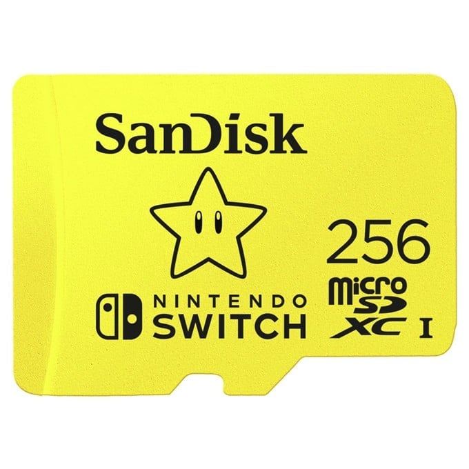 MicroSDXC UHS-I card NintendoSwitch 256G