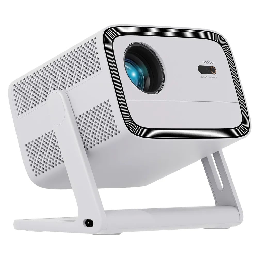 Wanbo Vali 1 Blanc | Projecteur | Full HD, 900 ANSI, Android TV 11, Gimbal