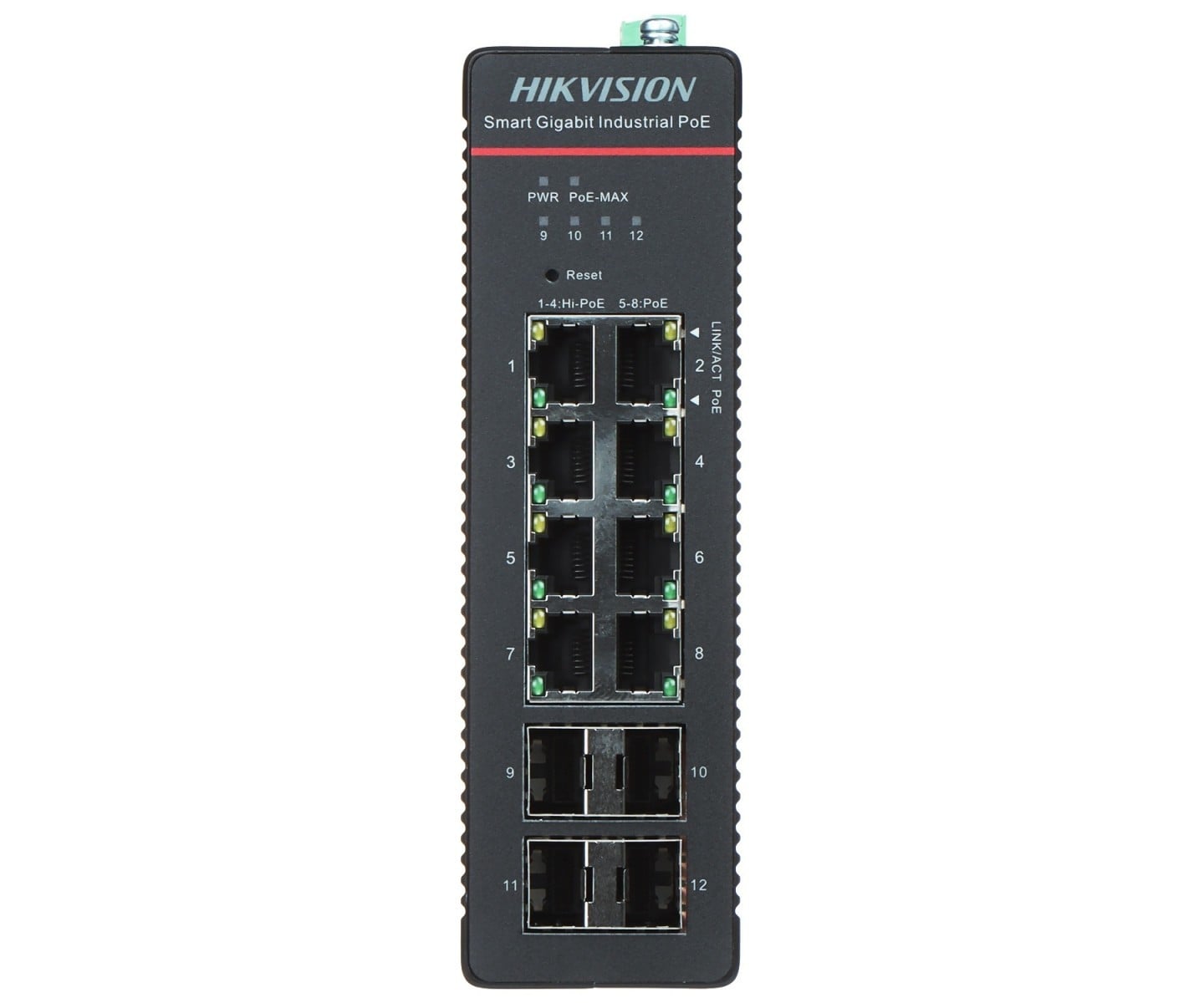 Hikvision DS-3T1512HP-SI-8P4FKIT(75W) Commutateur