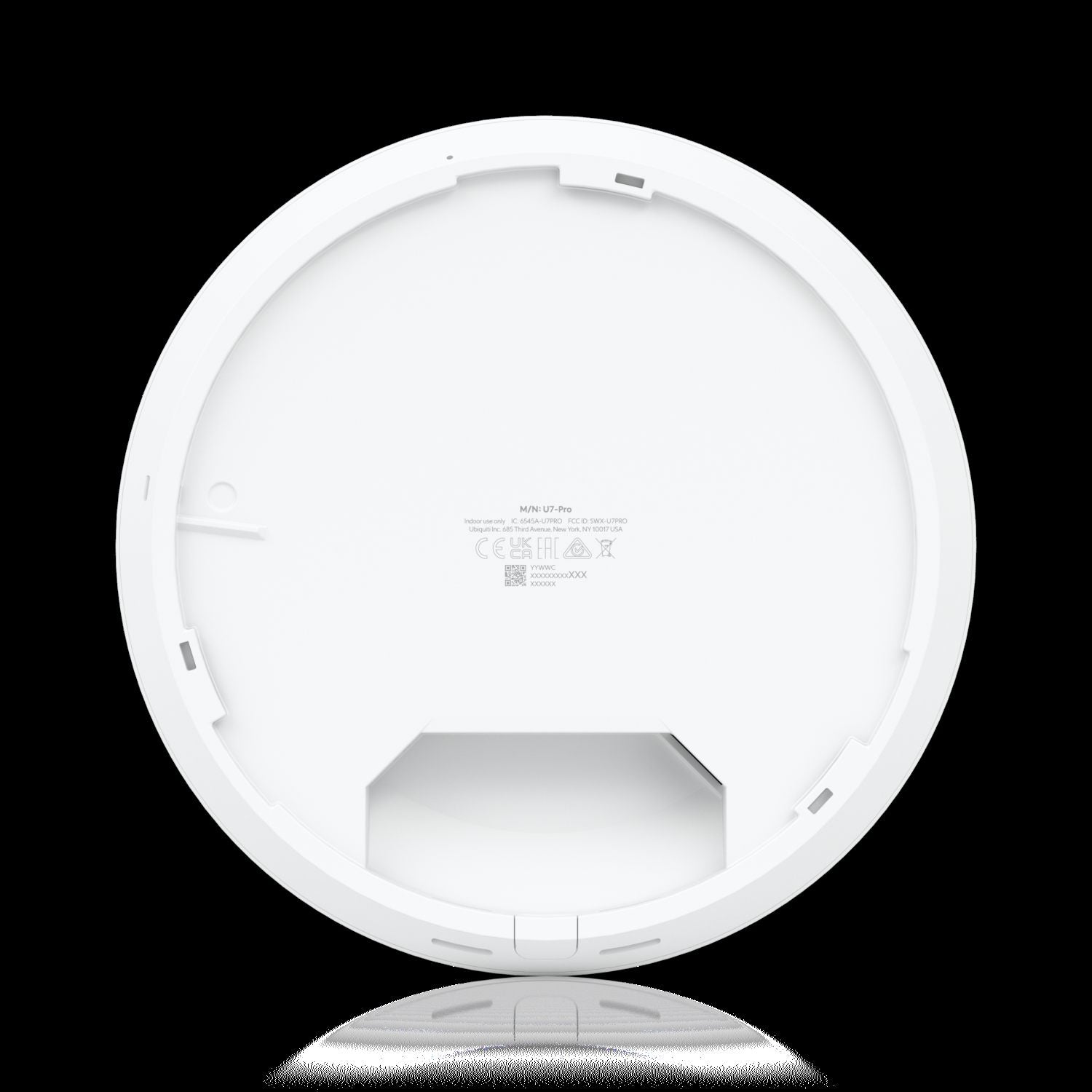 Ceiling-mount WiFi 7 AP with 6 GHz suppo