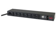 APC AP7801B unité de distribution d'énergie 8 sortie(s) CA 1U Noir
