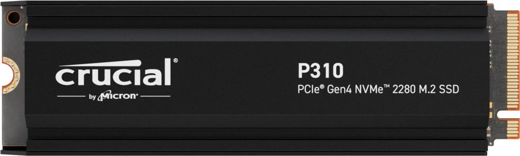 Crucial P310 2TB NVMe SSD w/heatsink