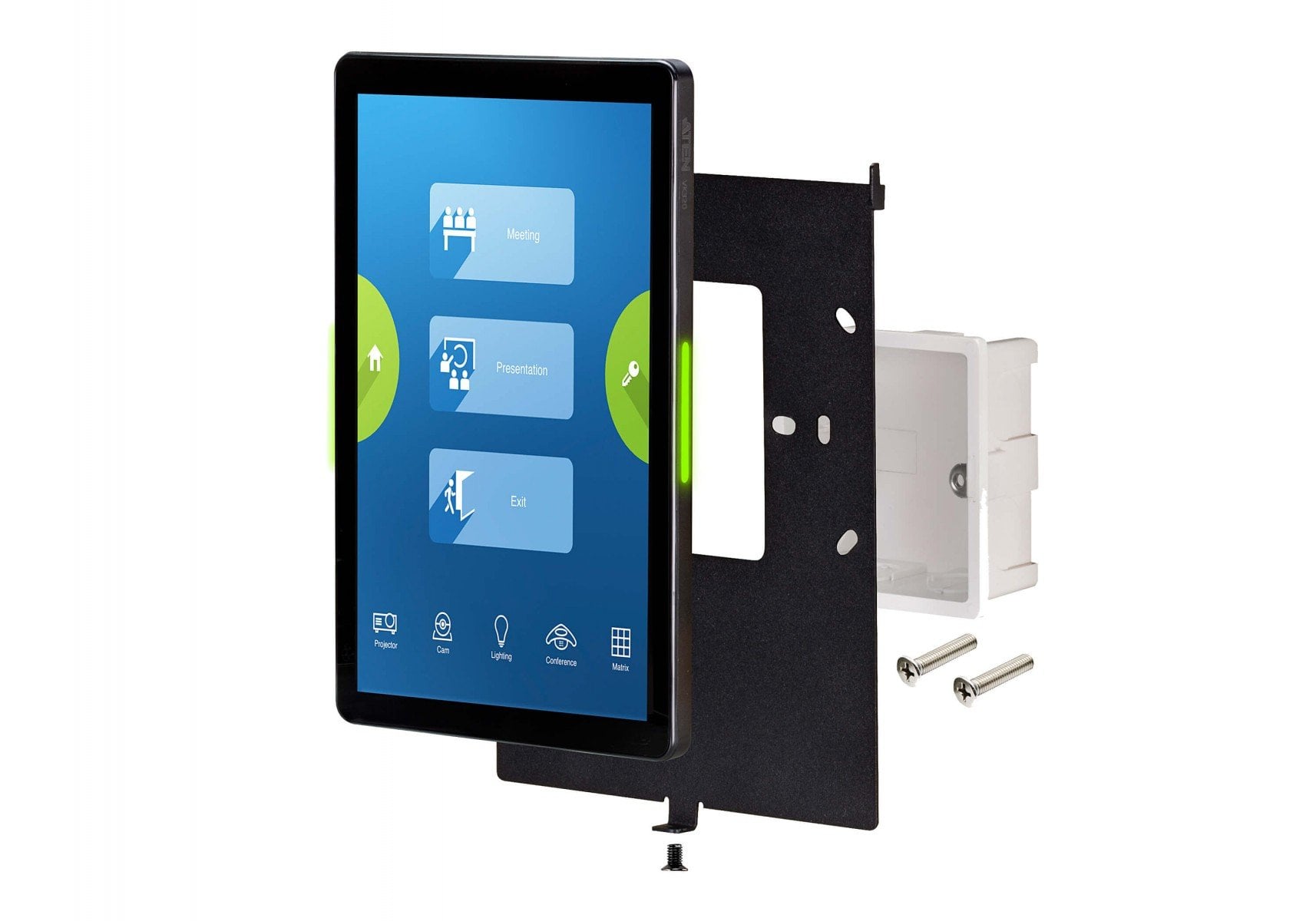 "ATEN VK320 20,3 cm (8"") 1280 x 800 pixels IPS Noir Plastique"