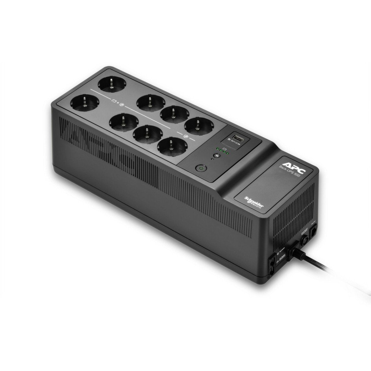 APC Back-UPS UPS wall mountable / surface mountable AC 230V 300Watt 500VA output connectors 8