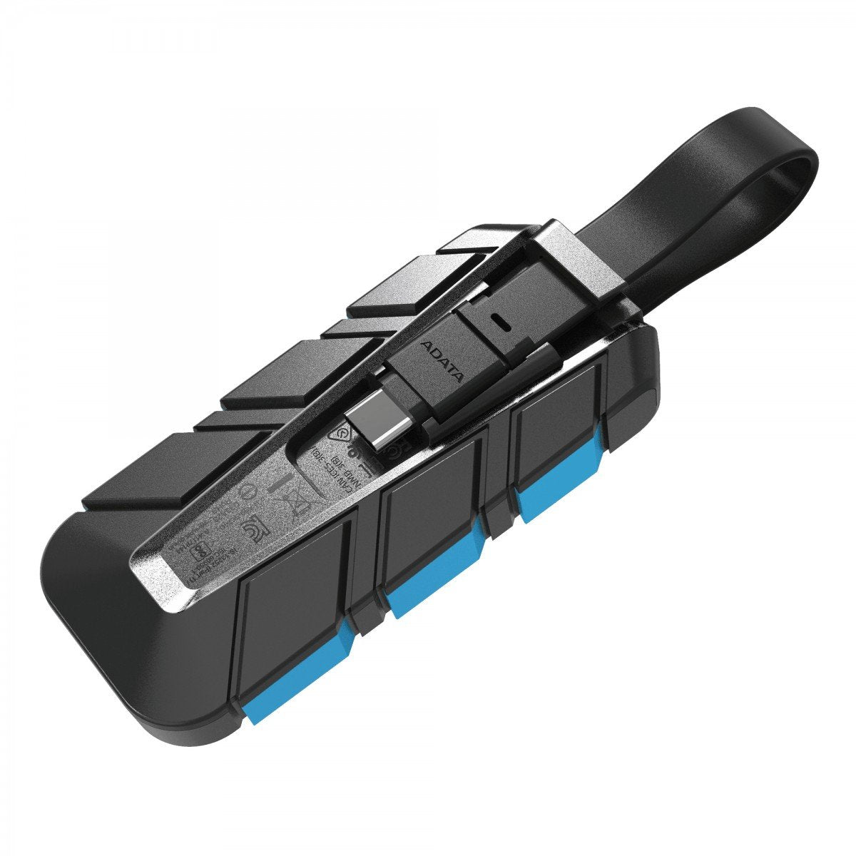 ADATA SC740 1 To USB Type-C 3.2 Gen 2 (3.1 Gen 2) Noir, Bleu