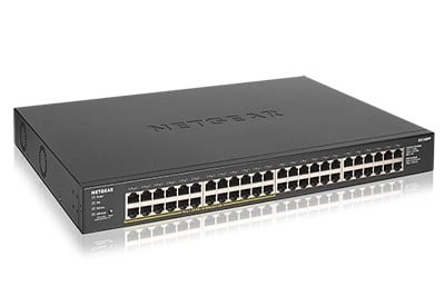 NETGEAR 48-Port Gb unmanaged PoE+ Switch
