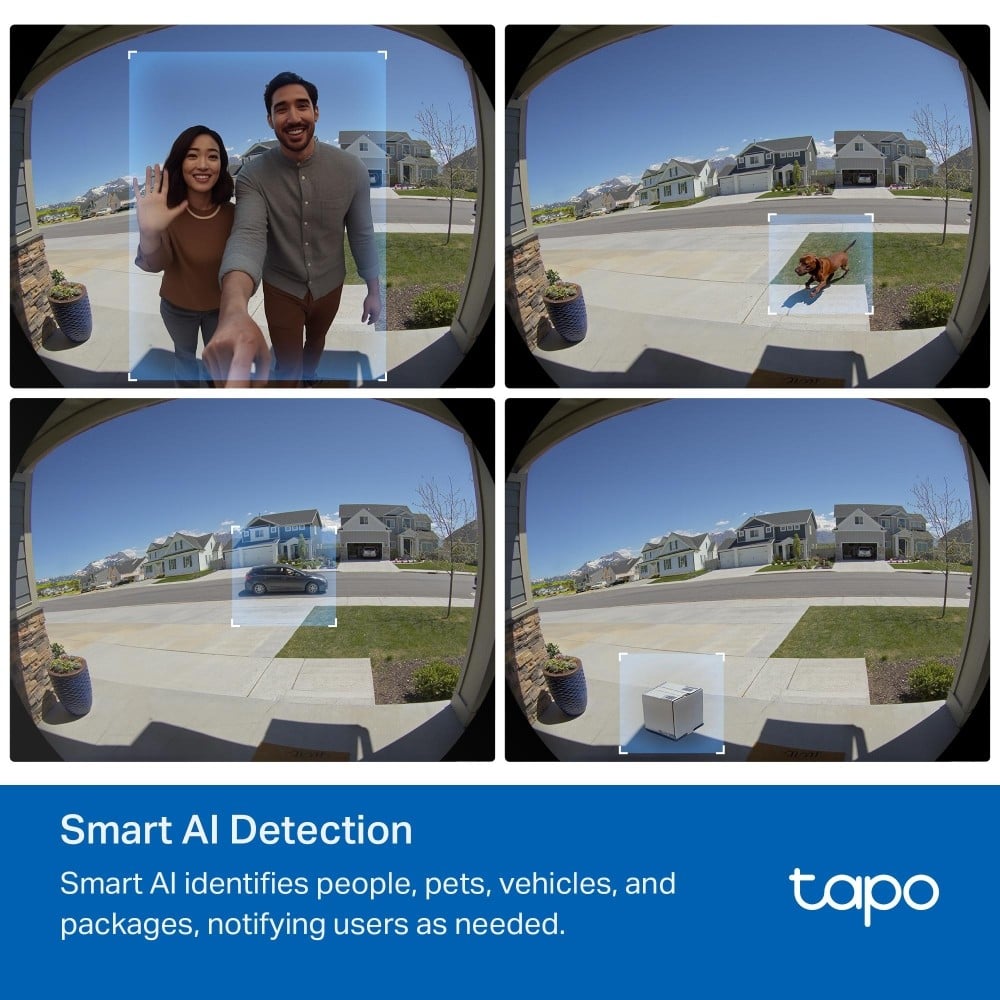 TP-LINK Tapo Video Doorbell Camera Tapo D235 EU IP Camera Tapo D235 EU 1.0 and Tapo D100C EU