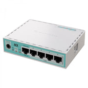 Mikrotik hEX Routeur connecté Gigabit Ethernet Blanc