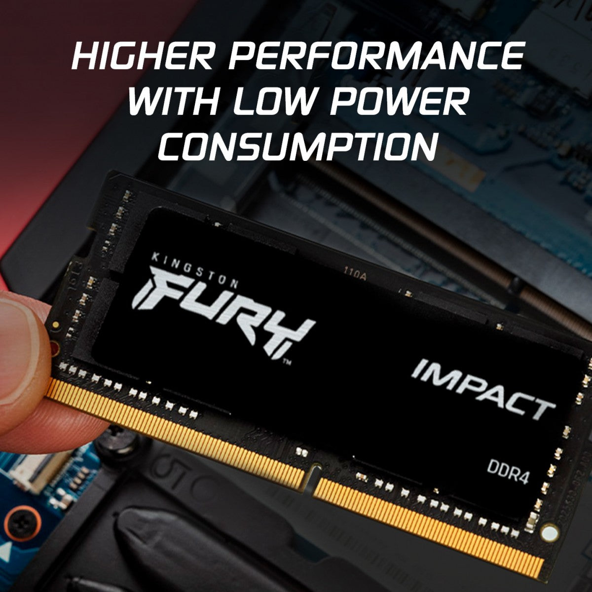 KINGSTON 32Go 3200MHz DDR4 CL20 SODIMM Kit of 2 FURY Impact