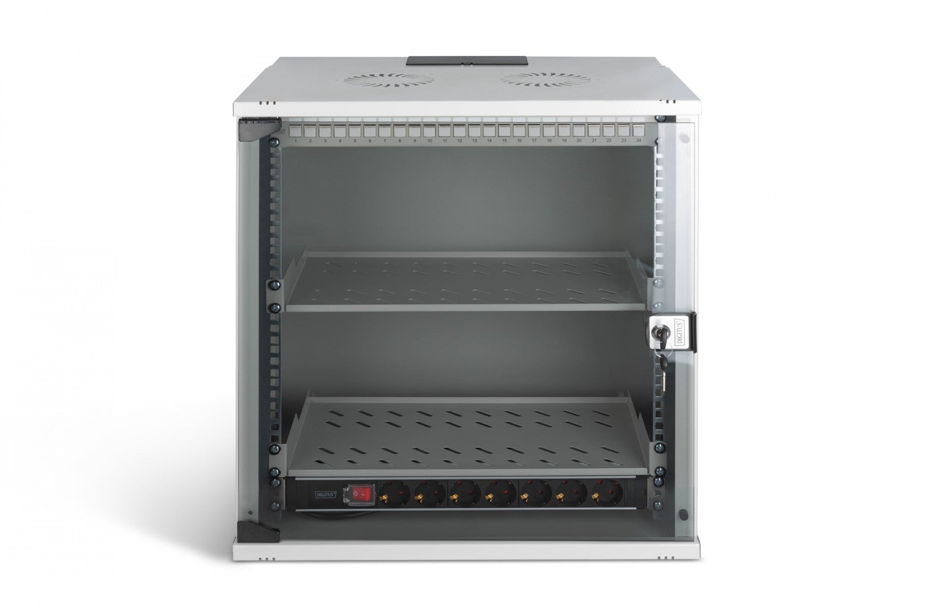 "Digitus DN-49206-SET Ensemble réseau SOHO Pro, 483 mm (19"") - 12U, 540 x 400 mm (l x p)"