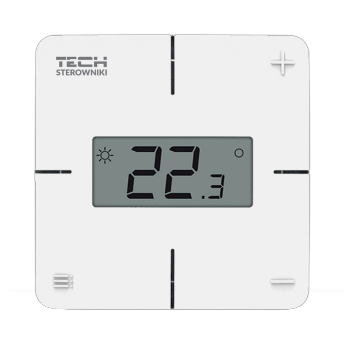 TECH-CONTROLEURS WG.11.0731 Thermostat de piece mécanique sans fil R-8X, blanc