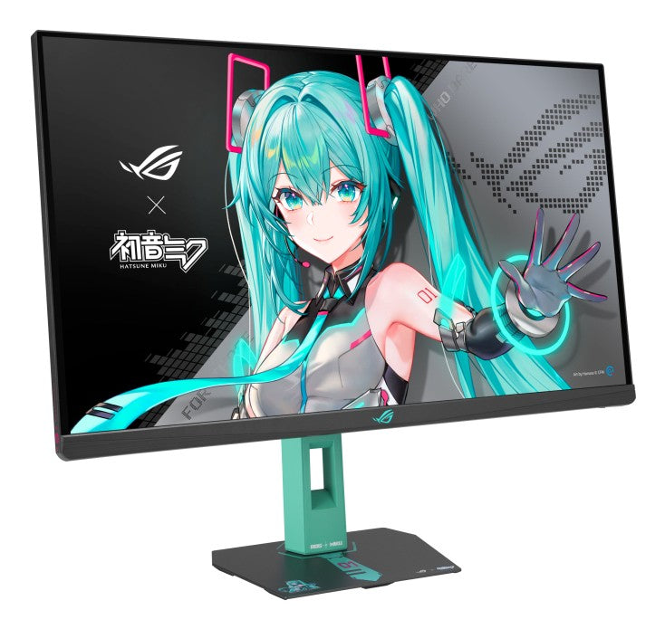 "ASUS ROG Strix XG27ACMEG-G Hatsune Miku Edition écran plat de PC 68,6 cm (27"") 2560 x 1440 pixels Wide Quad HD LCD Multicolore"