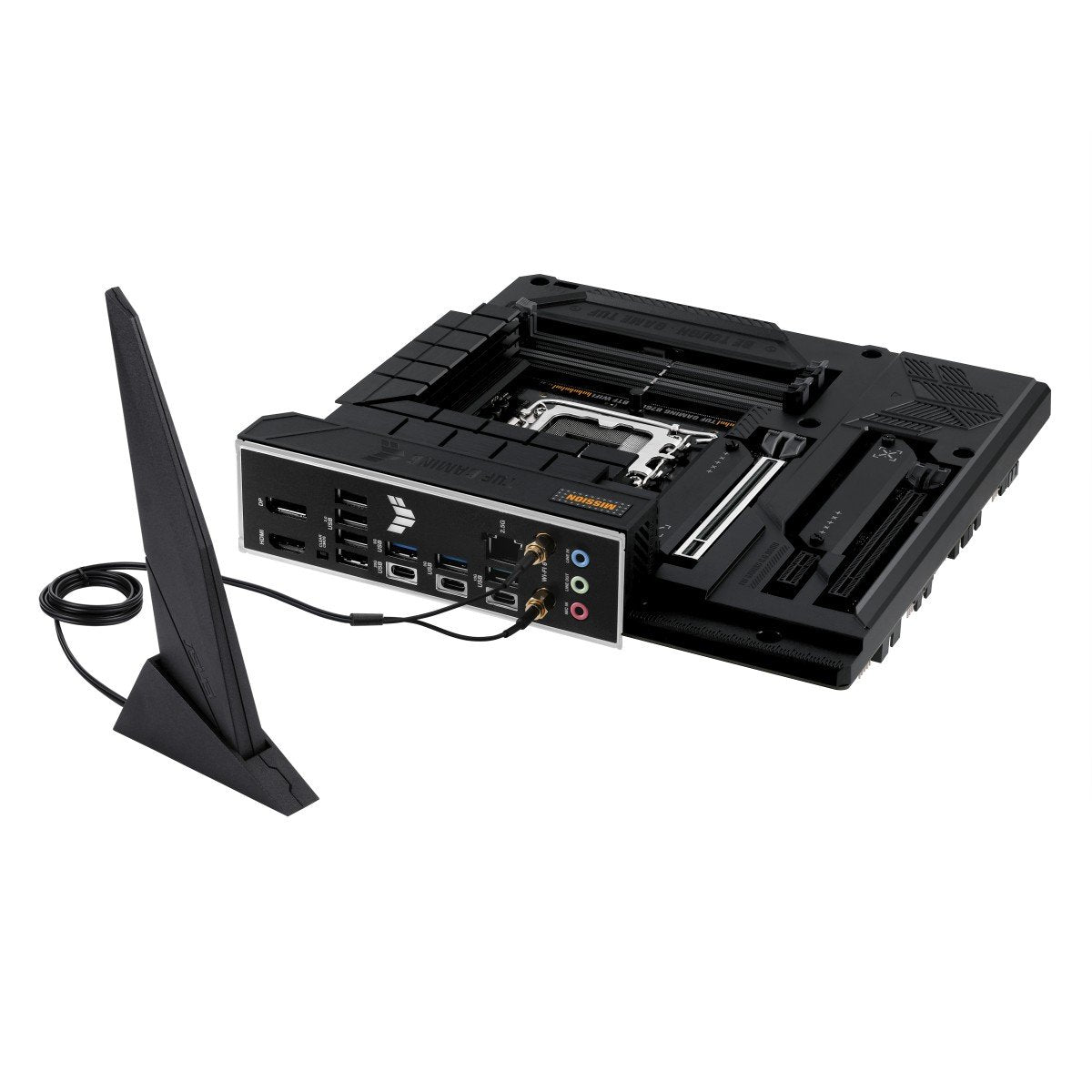ASUS TUF GAMING B760M-BTF WIFI LGA 1700 4DDR5 microATX 4xSATA MB 1xHDMI 2.1 1xDP 1.4 3xM.2