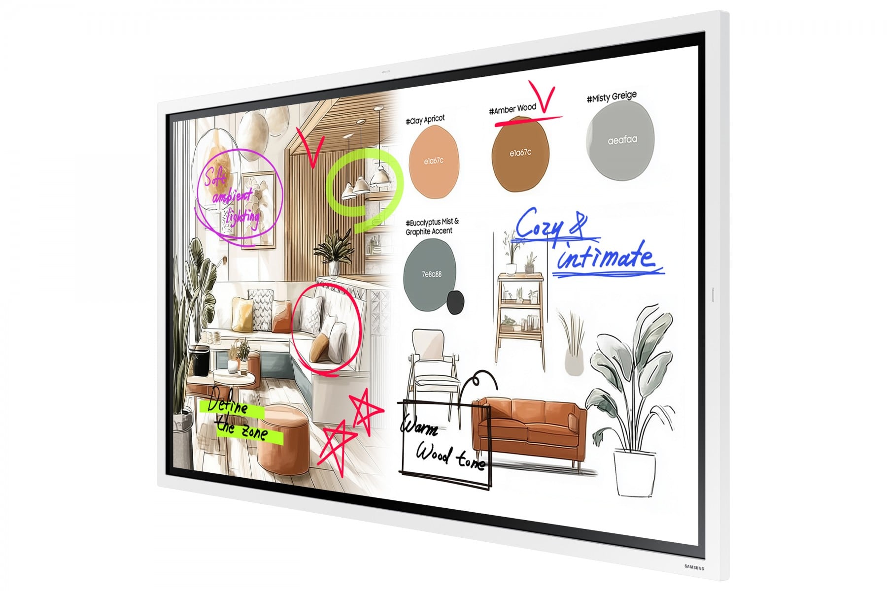 Samsung Flip Pro 55" UHD WM55F-X