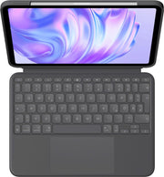 Logitech Combo Touch QWERTZ Allemand Smart Connector Graphite