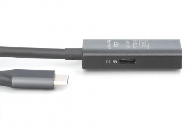 Câble d'extension actif, USB 3.2 5Gbps, USB-C - USB-A, 10m