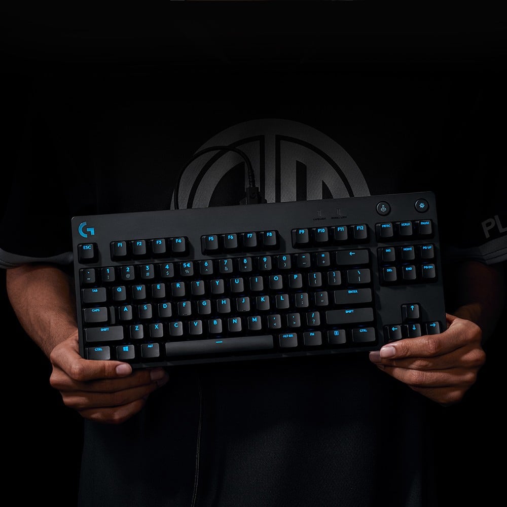 Logitech G PRO clavier Gaming USB QWERTY US International Noir