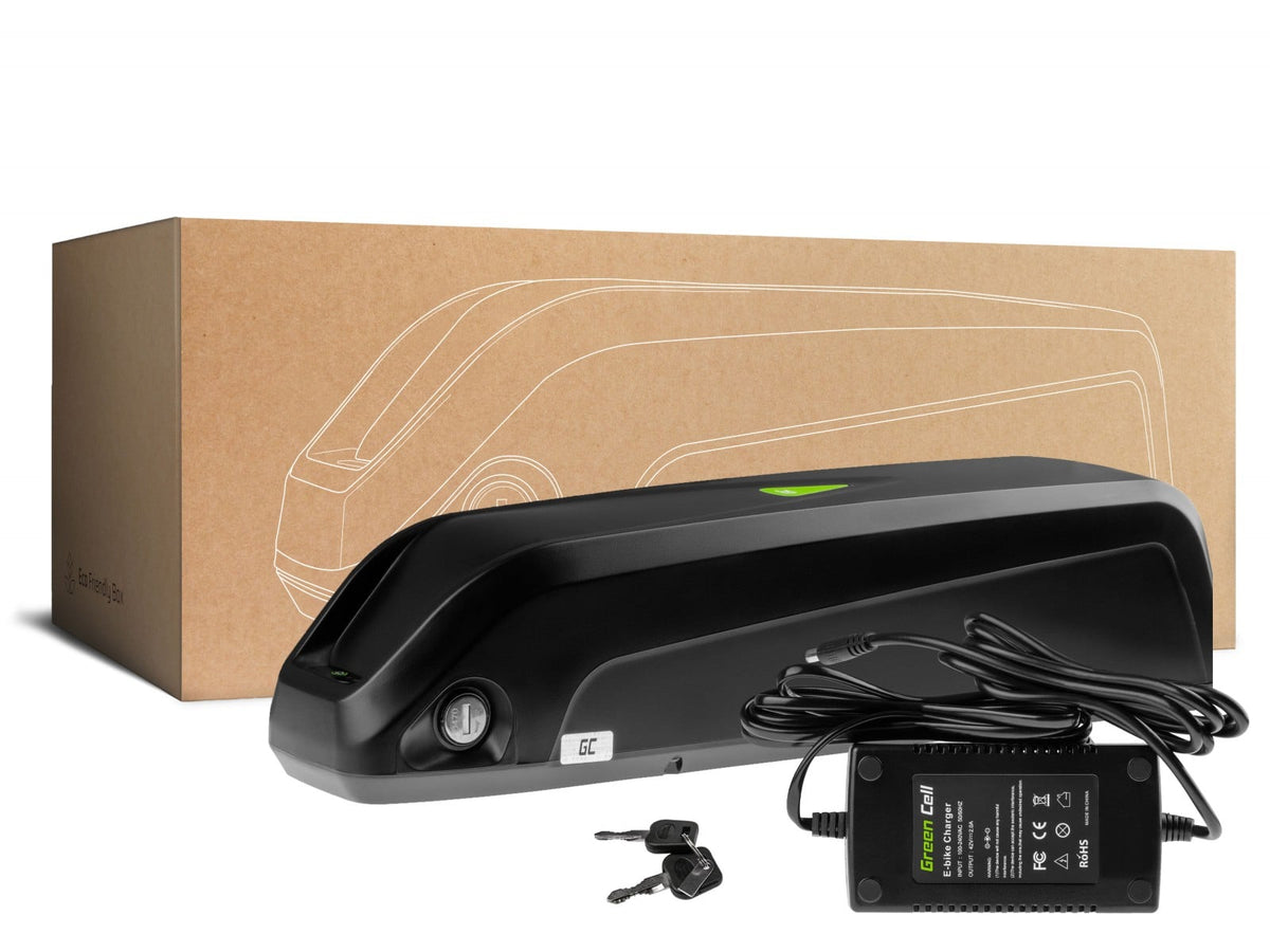 Green Cell EBIKEGCF03 Batterie pour vélo électrique 48V 14.5Ah Li-Ion avec Chargeur PowerMove