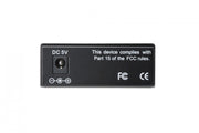 Digitus DN-82122 convertisseur de support réseau 1000 Mbit/s 1310 nm Monomode Noir