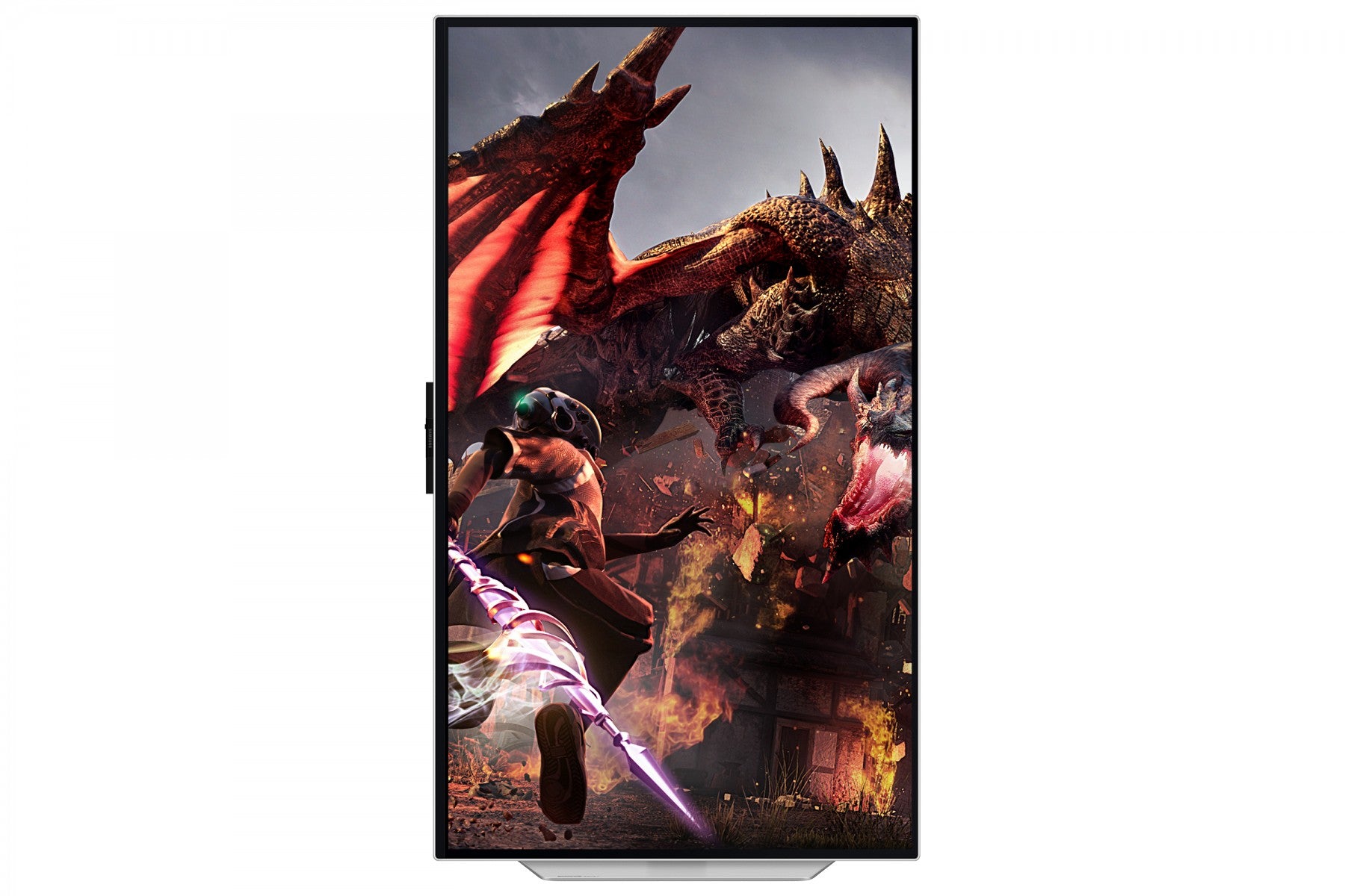 "Samsung G80SD écran plat de PC 81,3 cm (32"") 3840 x 2160 pixels 4K Ultra HD OLED Argent"