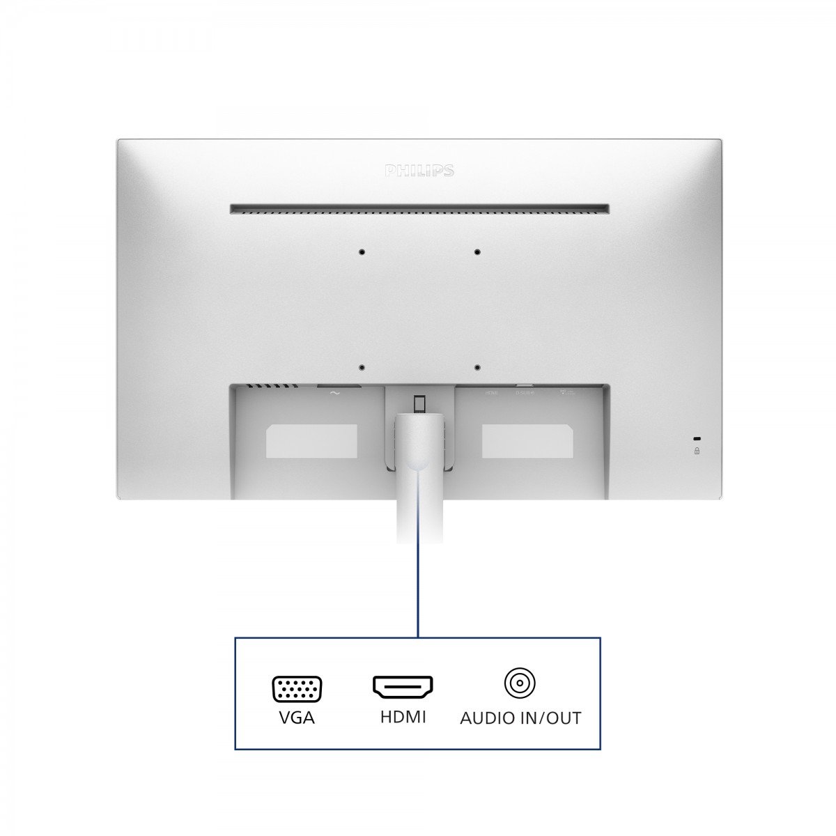 PHILIPS 241V8AW/00 23.8p IPS 1920x1080 16:9 HDMI D-SUB White