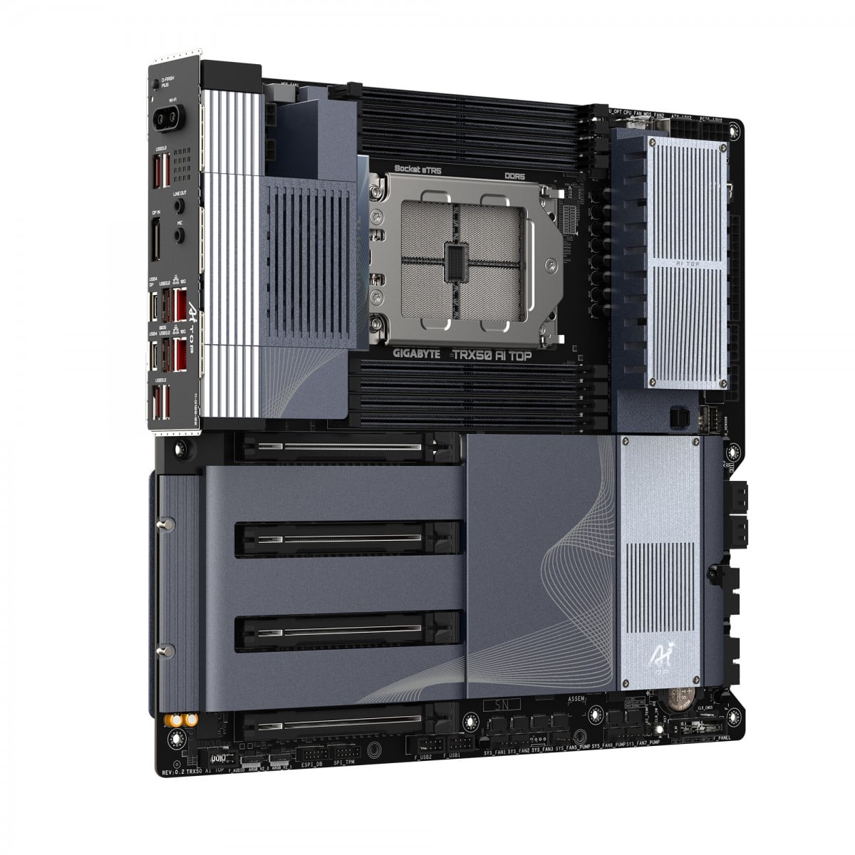 GIGABYTE TRX50 AI TOP carte mere AMD TRX50 Socket sTR5 ATX étendu
