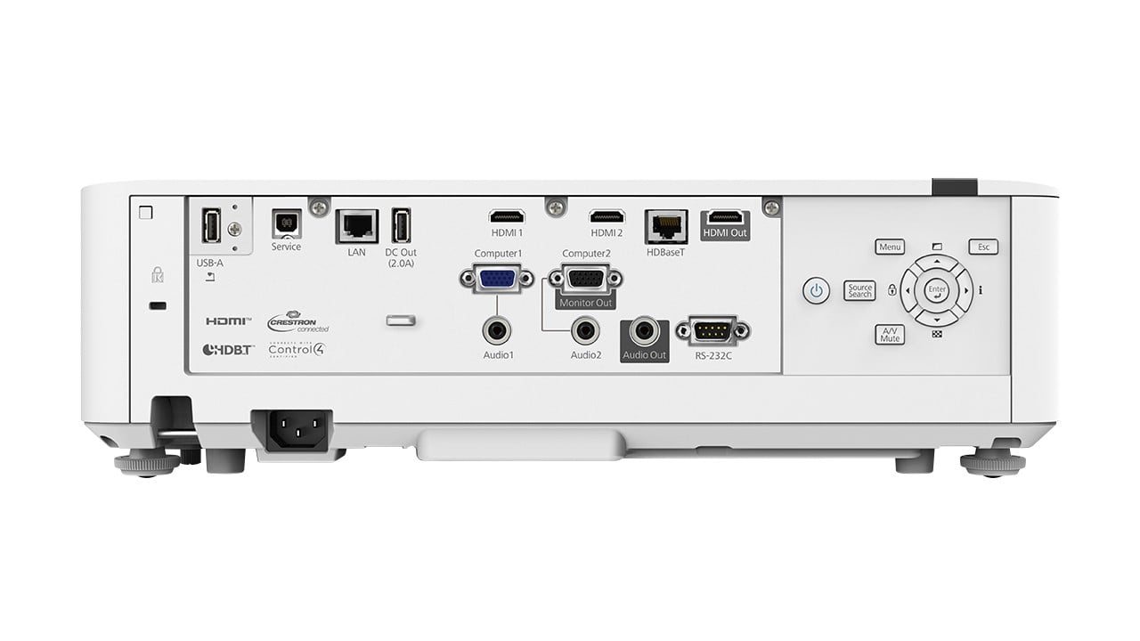 EPSON EB-L530U Projectors 5200Lumens WUXGA Laser HD-BaseT 1.35-2.20 Throw Ratio Lens-Shift 4K Input Wireless Screen-Mirroring HDMI