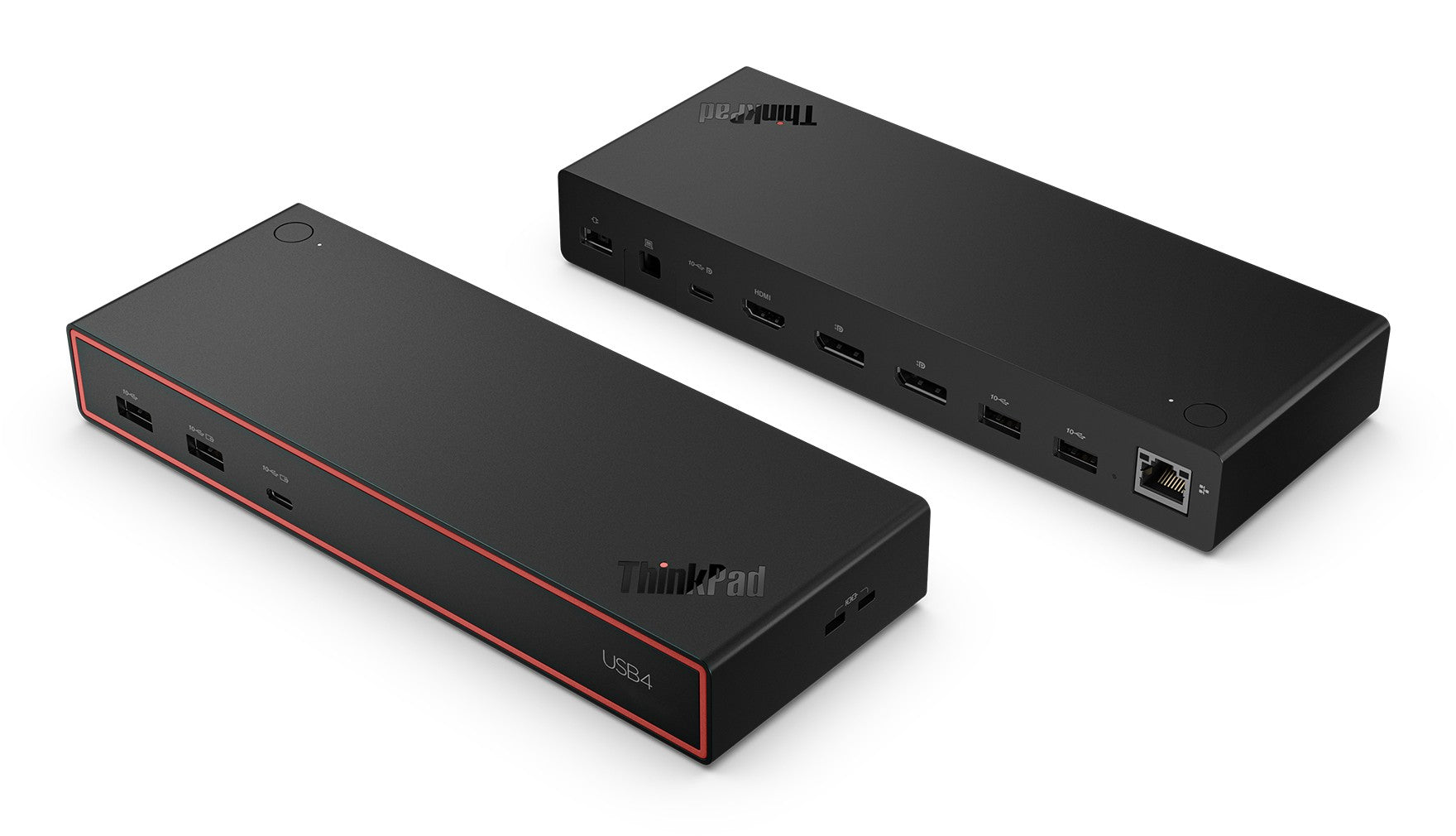 LENOVO ThinkPad 5000 Docking station USB4 HDMI 2xDisplayport (DP) 2xUSB-C LAN (RJ-45) 1GbE 4xUSB 100Watt Europe (EU)