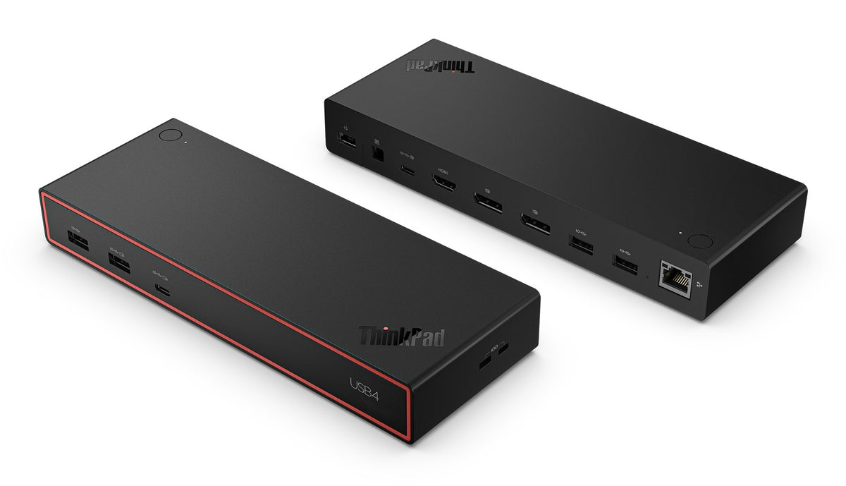LENOVO ThinkPad 5000 Docking station USB4 HDMI 2xDisplayport (DP) 2xUSB-C LAN (RJ-45) 1GbE 4xUSB 100Watt Europe (EU)