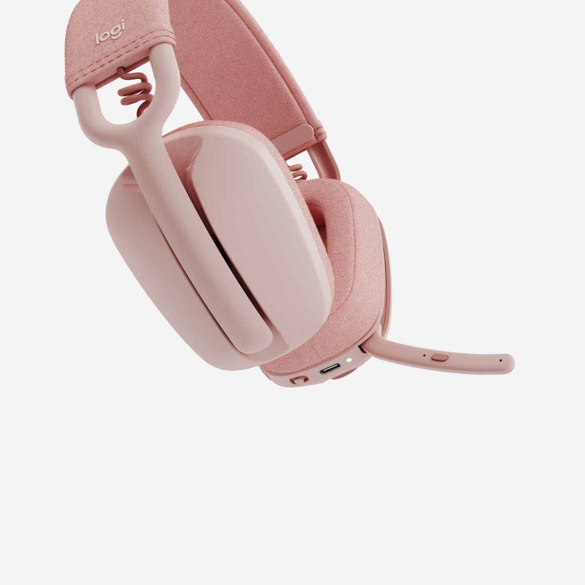 LOGITECH Zone Vibe 100 Headset full size Bluetooth wireless rose