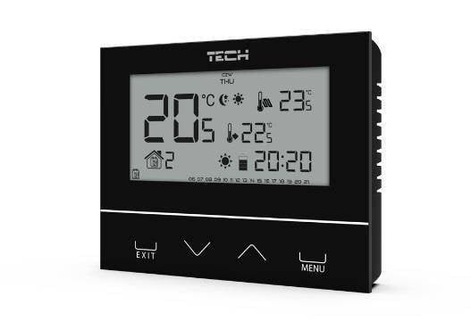 TECH-REGULATEURS WG.11.0426 Contrôleur de piece ST-292 v2 TECH Contrôleur sans fil Noir