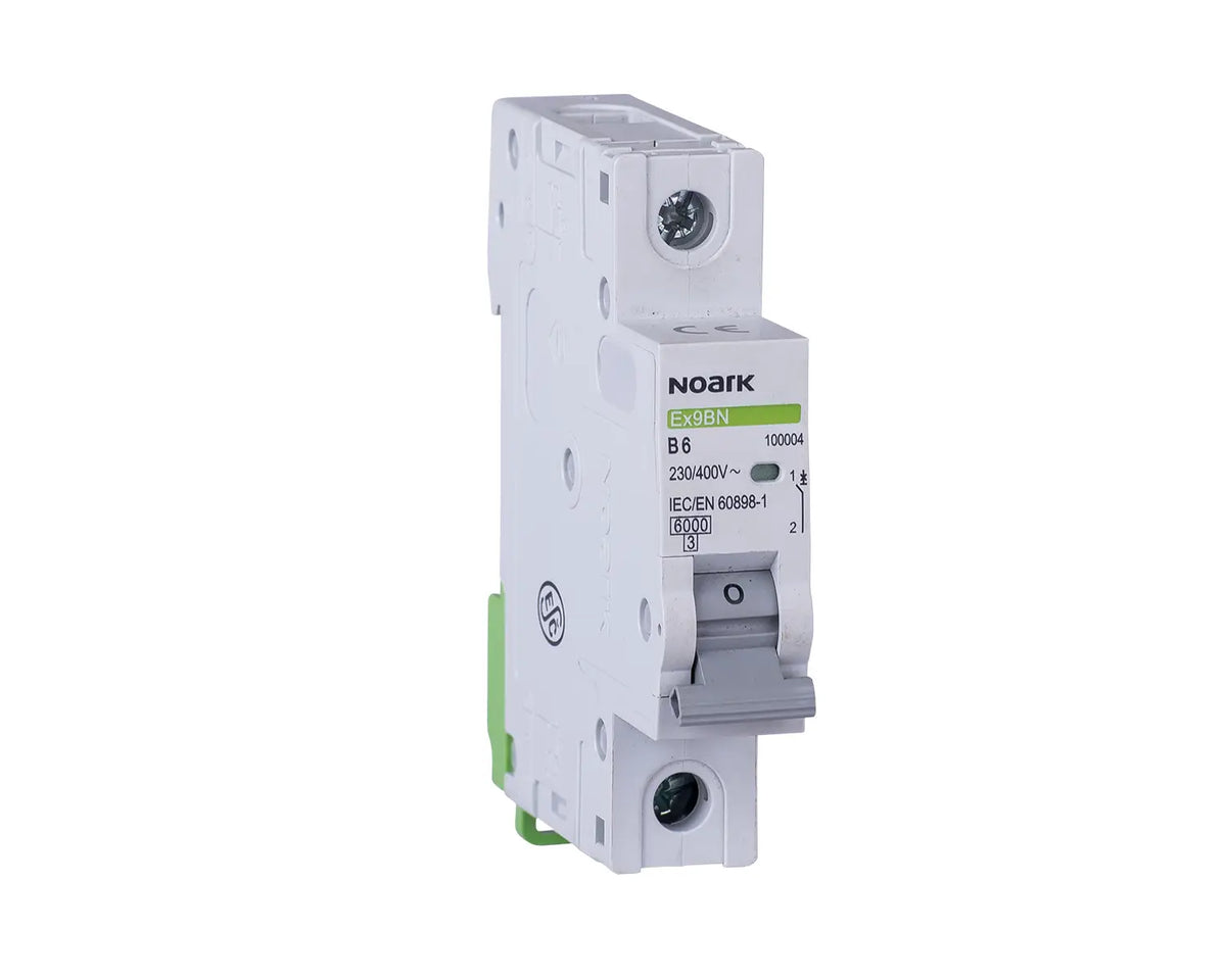 Noark 100000 Disjoncteur différentiel, 6 kA, courbe B, 1 A, 1-pôle.