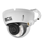 BCS BCS-L-DIP18FCR3L3-Ai1 Caméra dôme IP 8MP avec technologie NightColor et microphone