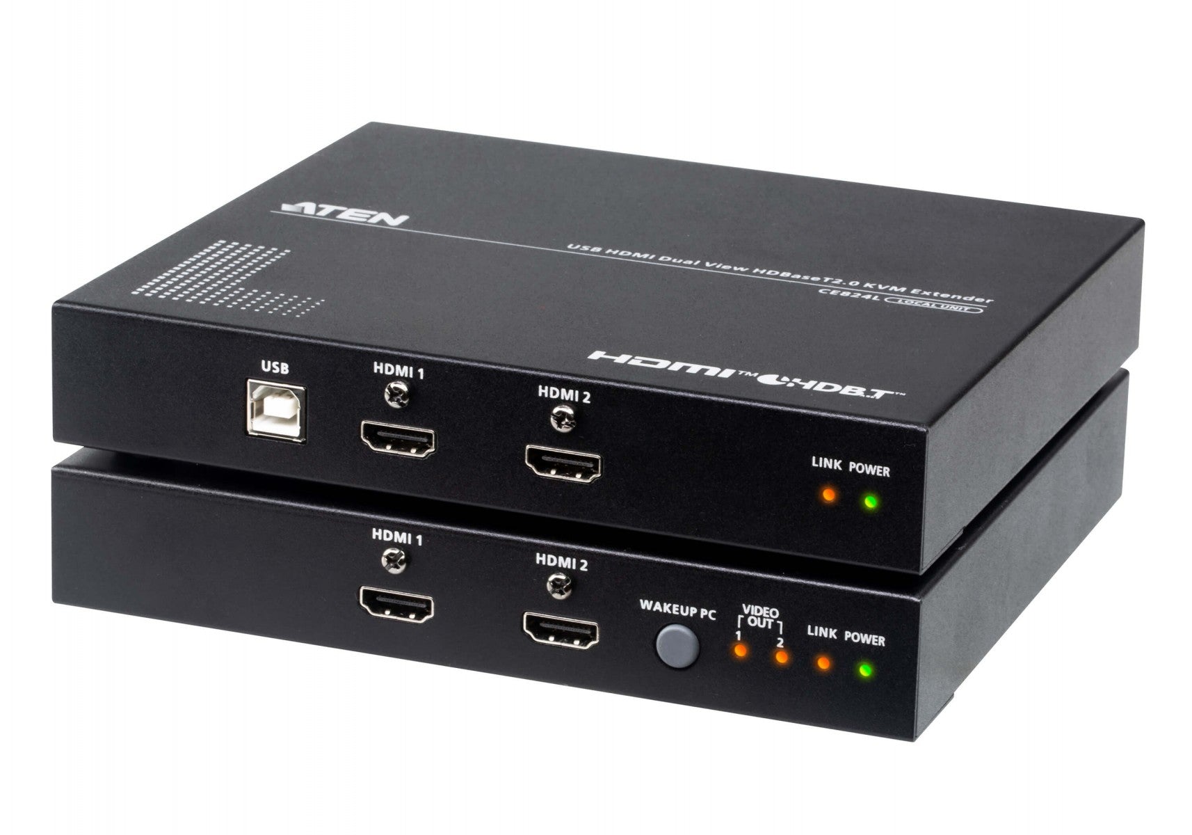 Aten CE824-AT-G USB HDMI Double View HDBaseT2.0 KVM Extend