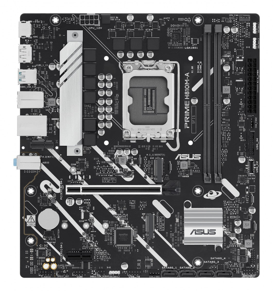 ASUS H810M-A-CSM LGA1851 micro-ATX