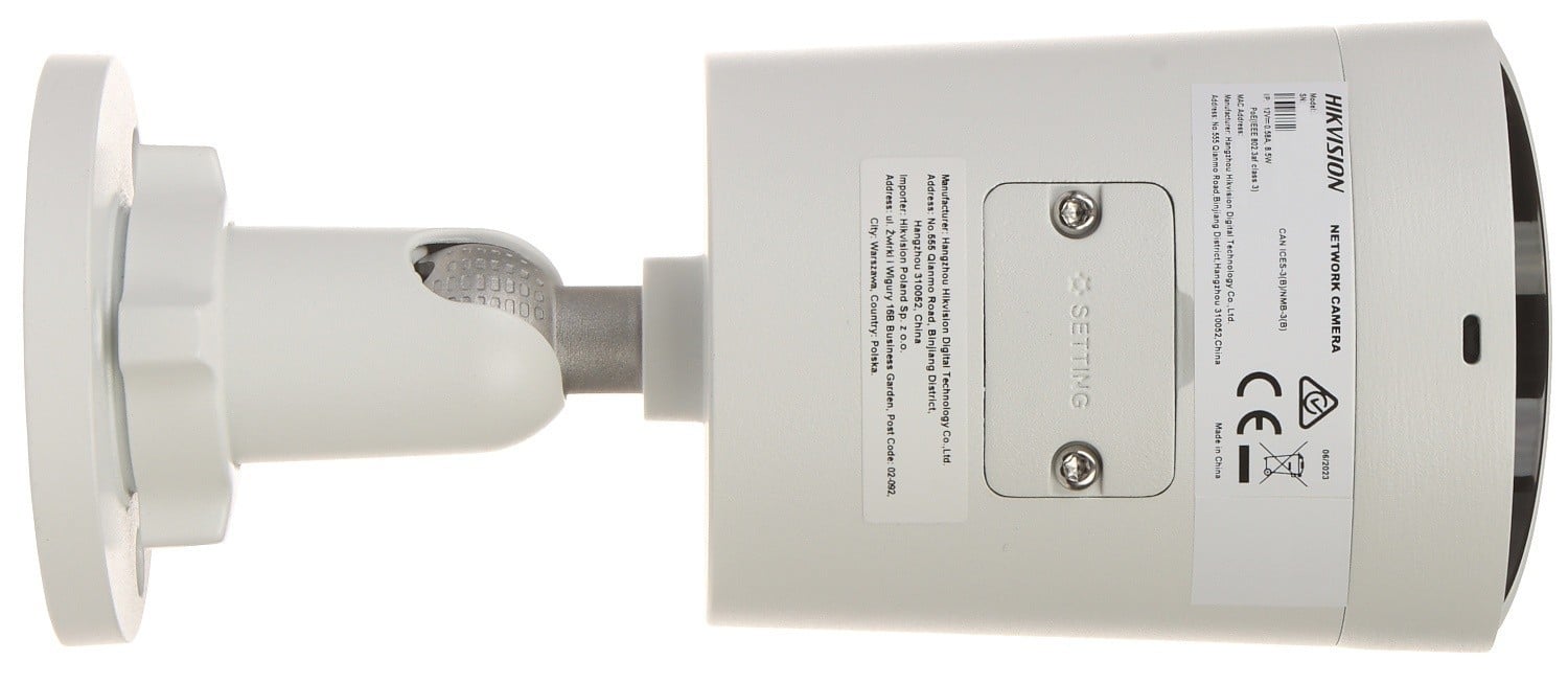 Hikvision DS-2CD2043G2-LI(4mm) Caméra Réseau Bullet Fixe 4 MP avec Acusense et Éclairage Hybride Intelligent