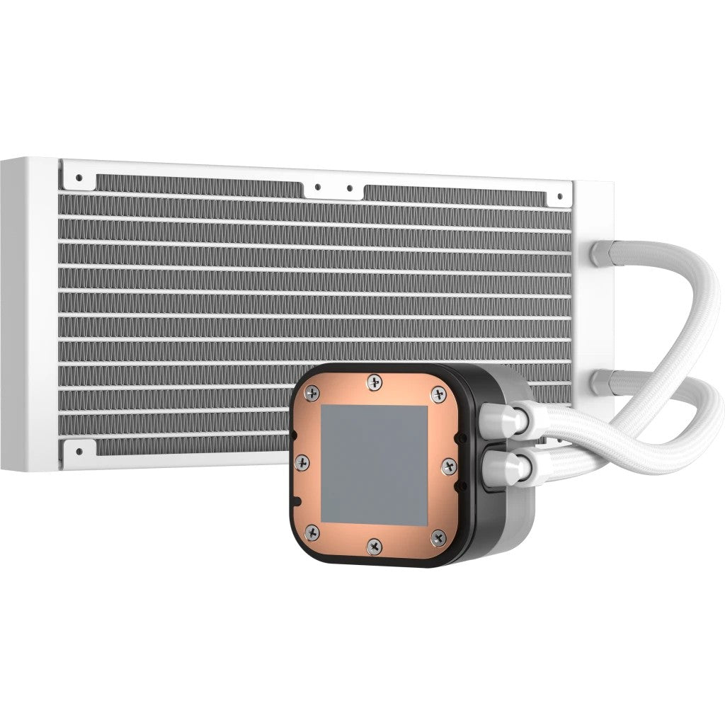 Corsair H100I Elite Processeur Refroidisseur de liquide tout-en-un 12 cm Blanc 1 piece(s)