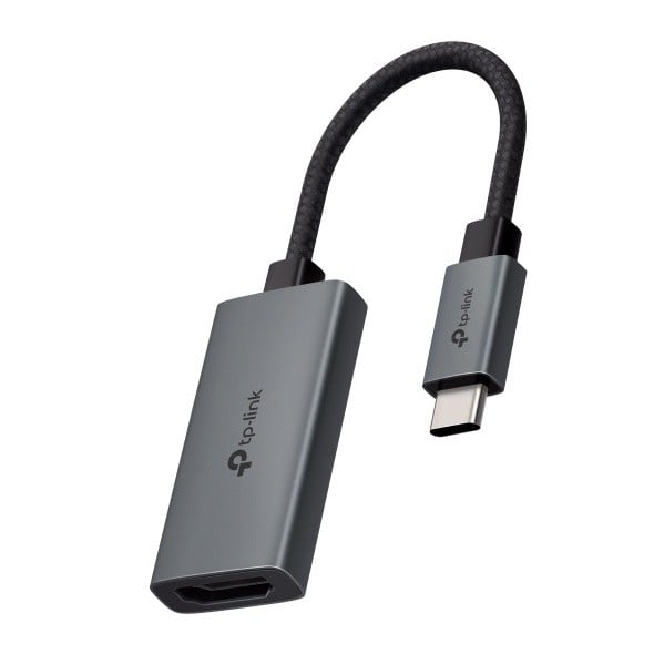 TP-LINK USB Type-C to HDMI Adapter 1x USB-C Connector 1x HDMI 4K 60Hz Port Plug and Play Fast Heat Dissipation