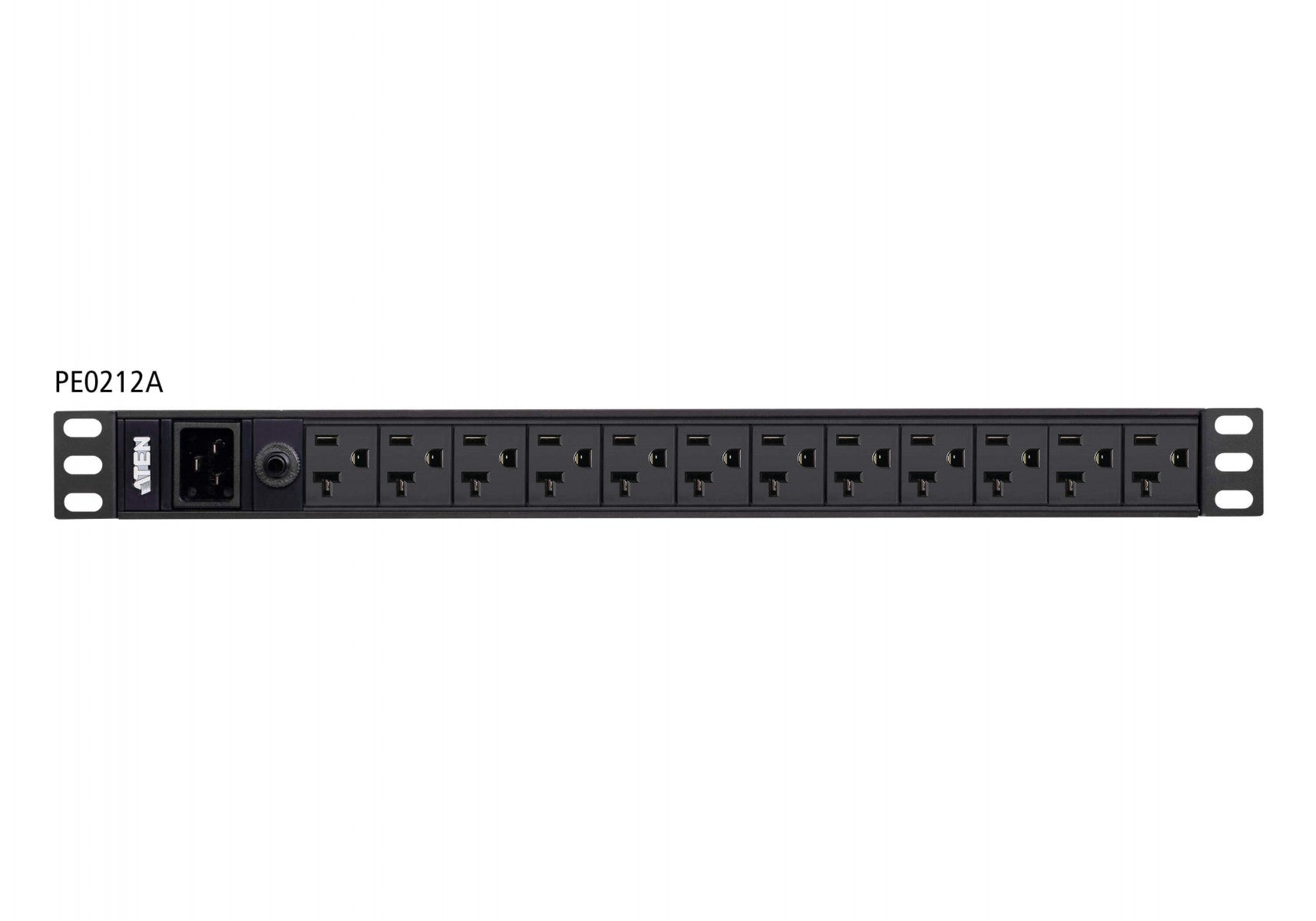 ATEN PE0212G unité de distribution d'énergie 12 sortie(s) CA 1U Noir