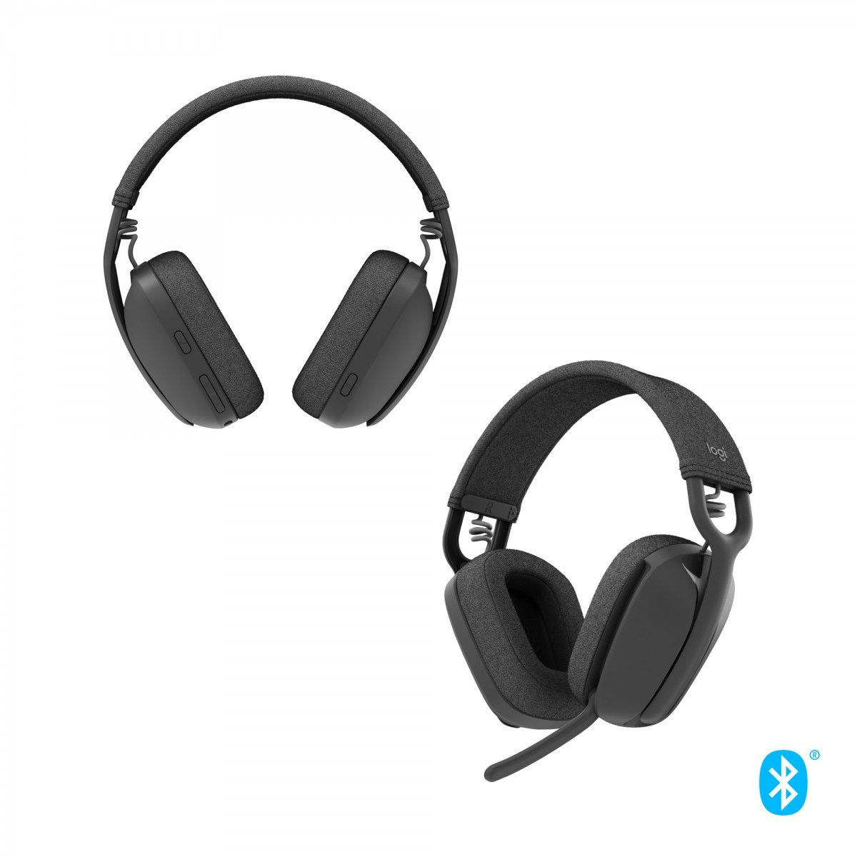 LOGITECH Zone Vibe 100 Headset full size Bluetooth wireless graphite