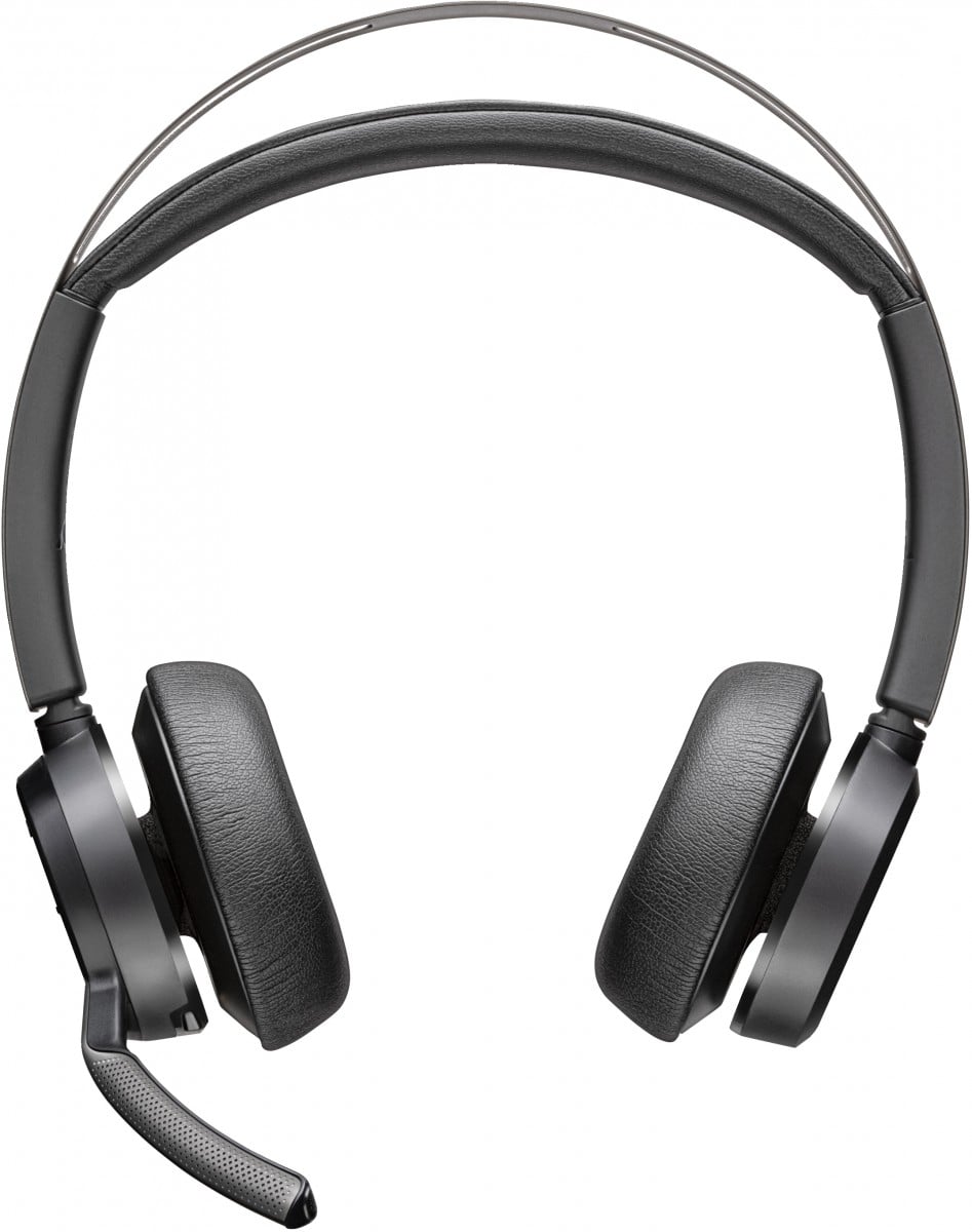 HP Poly Voyager Focus 2 USB-C-C Headset +USB-C/A Adapter +Charging Stand Sans fil Arceau Business/Everyday Bluetooth Socle de chargement Noir